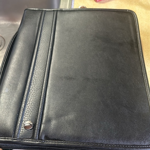 Allan’s  portfolio with calculator also with Staples clipboard unopened - Picture 7 of 9